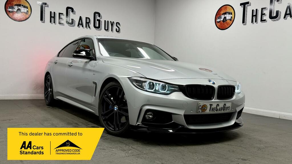 BMW 4 Series Gran Coupe 2.0 420D M Sport Hatchback Silver