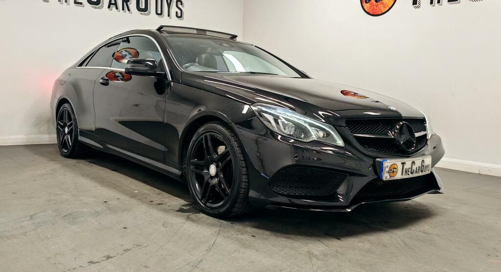 Mercedes-Benz E Class 2.1 E250 Cdi Amg Sport Coupe Black #3