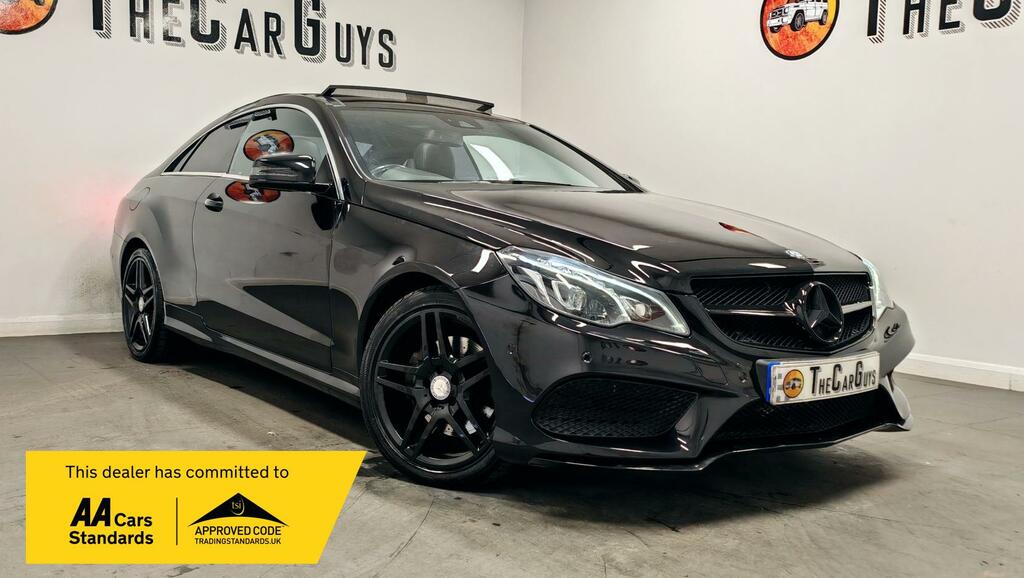 Mercedes-Benz E Class 2.1 E250 Cdi Amg Sport Coupe Black