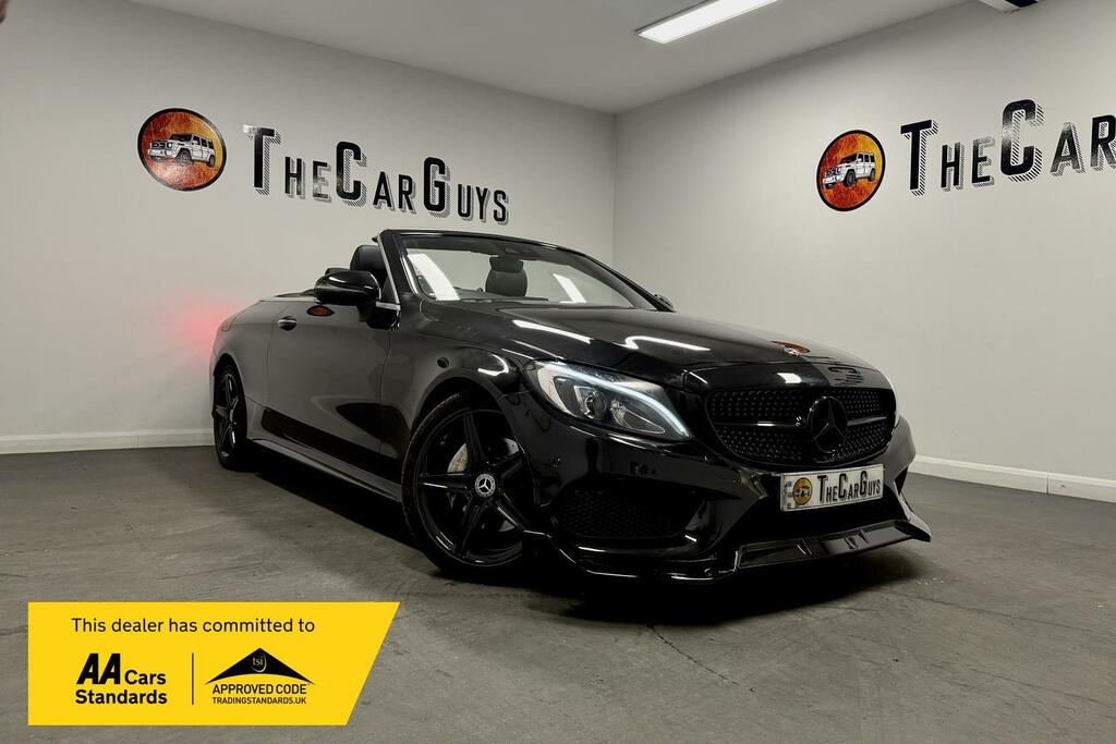 Mercedes-Benz C Class 2.1 C220d Amg Line Cabriolet Black