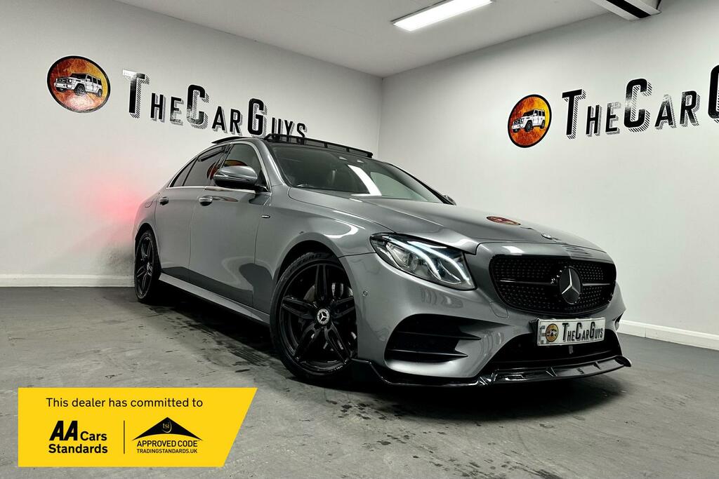 Mercedes-Benz E Class 2.0 E220d Amg Line Premium Plus Saloon Grey