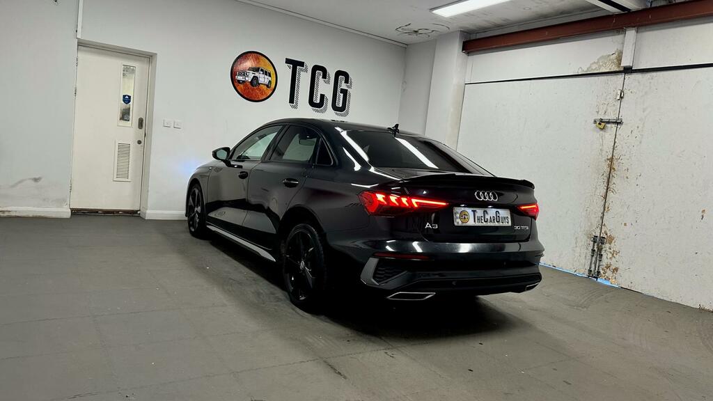 Audi A3 1.0 Tfsi 30 S Line Saloon Black #3