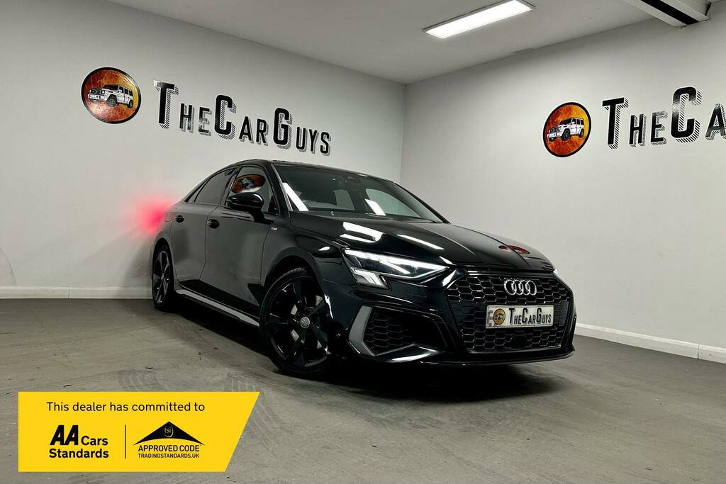 Audi A3 1.0 Tfsi 30 S Line Saloon Black