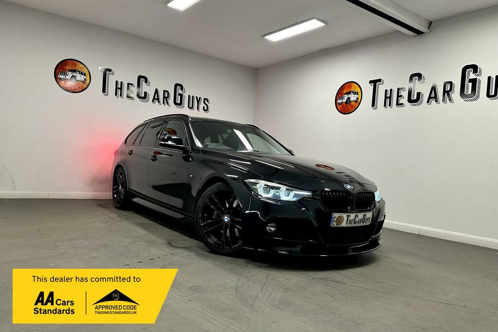 BMW 3 Series 2.0 320I M Sport Shadow Edition Touring Black