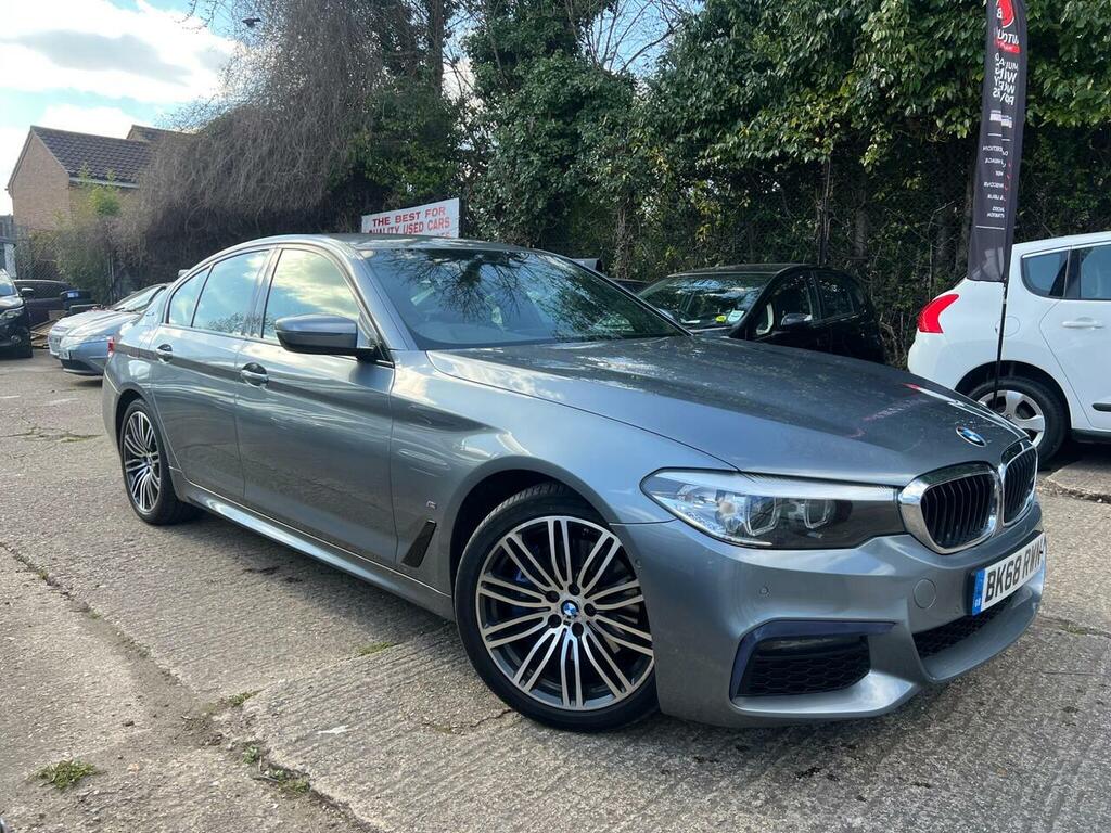 BMW 5 Series 2.0 530E 9.2Kwh M Sport Euro 6 Ss BK68RWN Blue #4