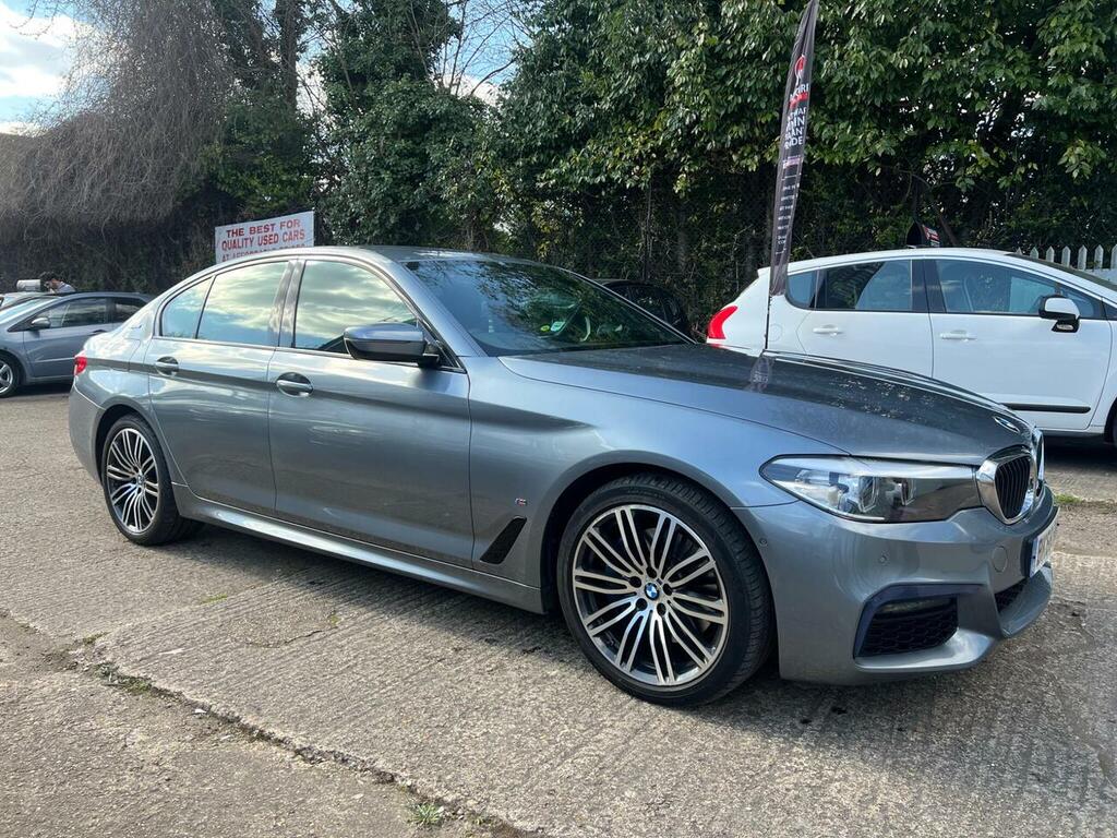 BMW 5 Series 2.0 530E 9.2Kwh M Sport Euro 6 Ss BK68RWN Blue #6