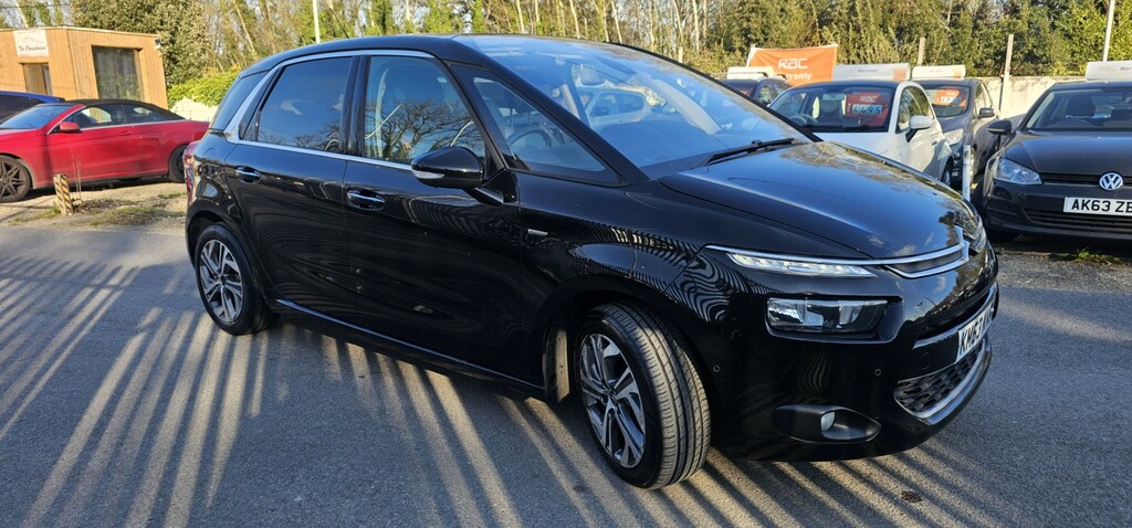 Citroen C4 Picasso Mpv 1.6 E-hdi Airdream Exclusive 2013 Black #2