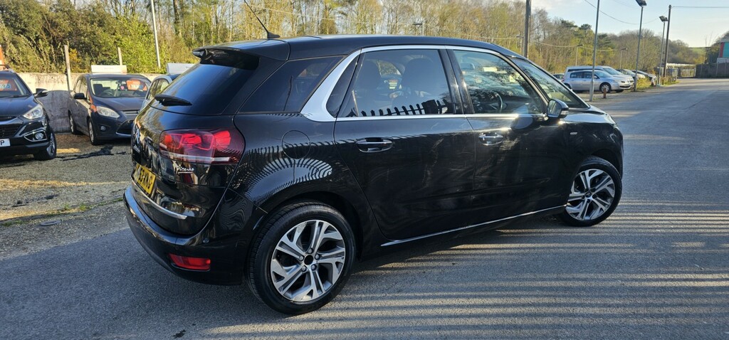 Citroen C4 Picasso Mpv 1.6 E-hdi Airdream Exclusive 2013 Black #3