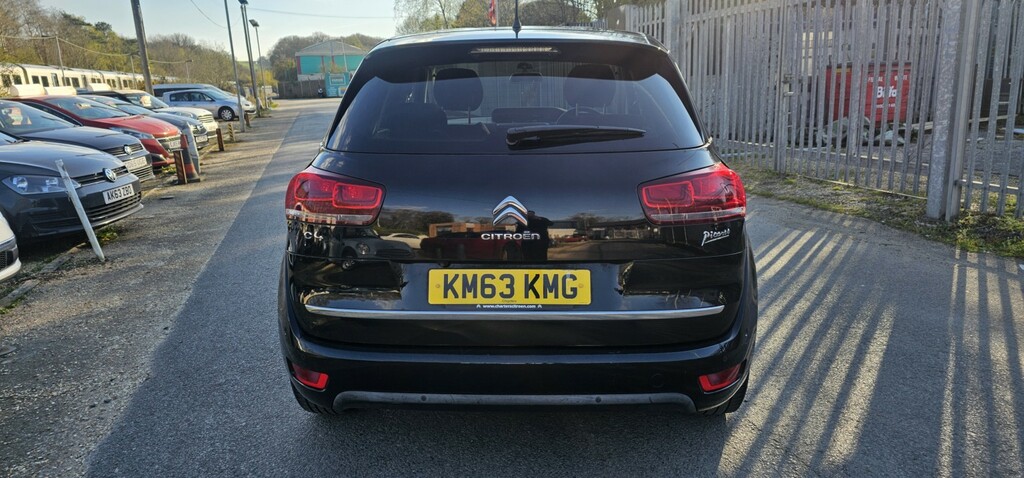Citroen C4 Picasso Mpv 1.6 E-hdi Airdream Exclusive 2013 Black #4