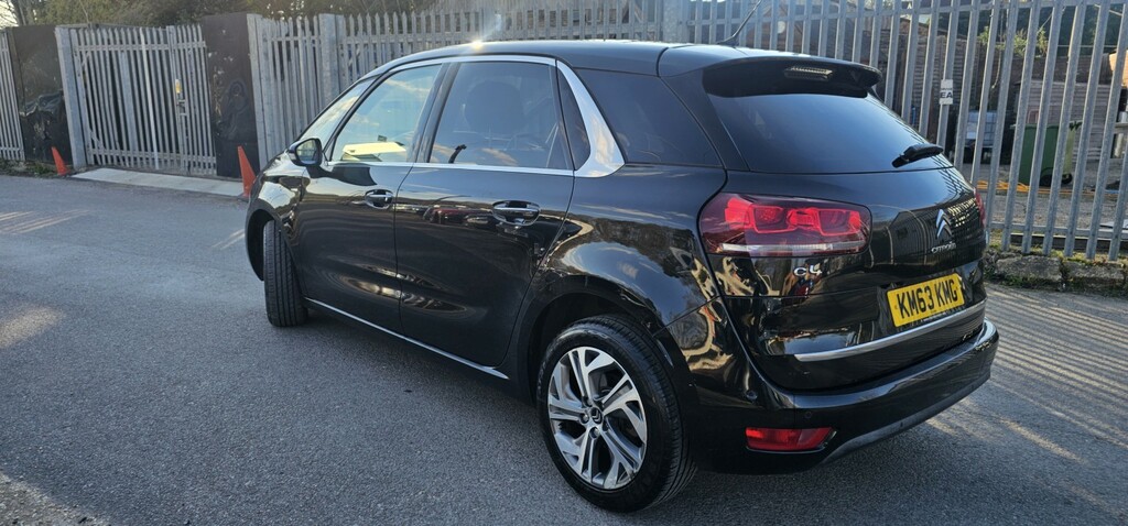 Citroen C4 Picasso Mpv 1.6 E-hdi Airdream Exclusive 2013 Black #5