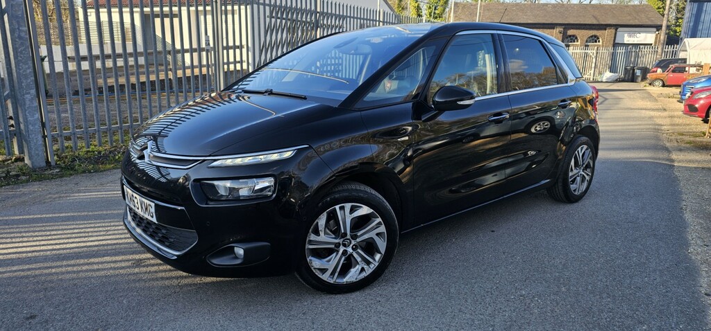 Citroen C4 Picasso Mpv 1.6 E-hdi Airdream Exclusive 2013 Black #6
