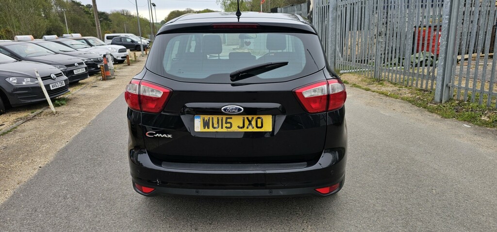 Ford C-Max Mpv 1.6 Tdci Titanium 2015 WU15JXO Black #4