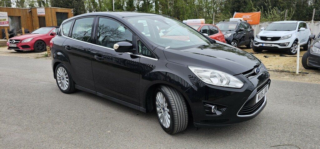 Ford C-Max Mpv 1.6 Tdci Titanium 2015 WU15JXO Black #2