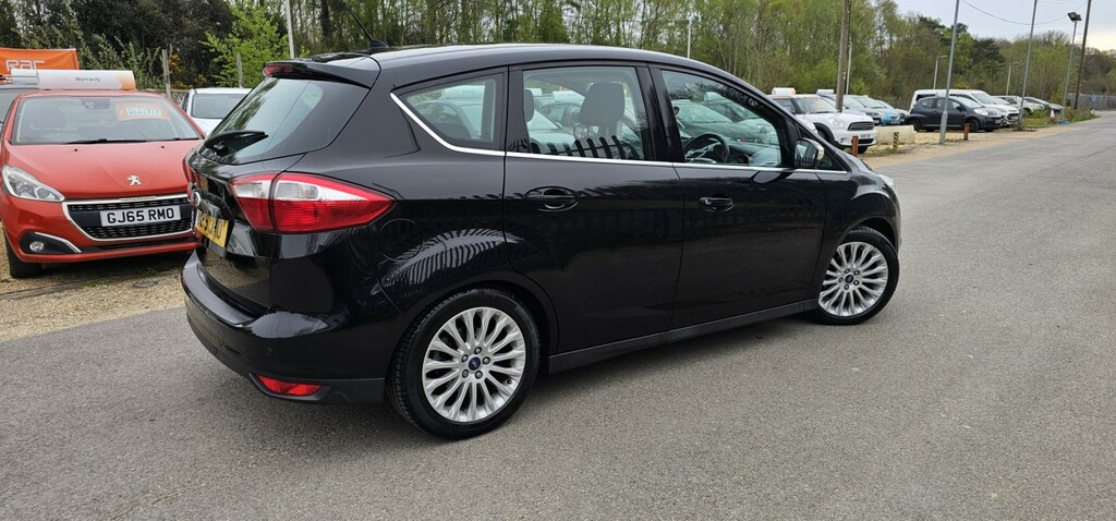 Ford C-Max Mpv 1.6 Tdci Titanium 2015 WU15JXO Black #3