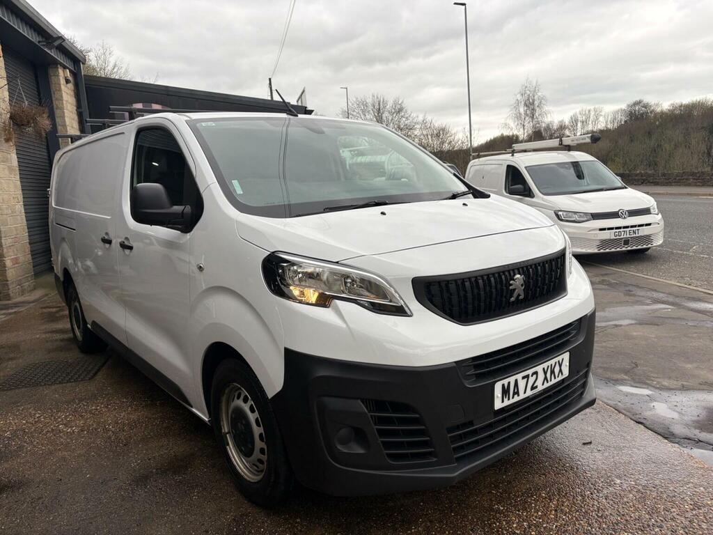 Peugeot Expert Panel Van 2.0 Bluehdi 1400 Professional Premium Lo MA72XKX White #2