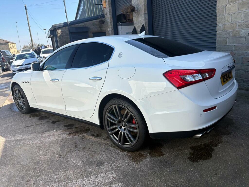 Maserati Ghibli Saloon 3.0D V6 Zf Euro 5 Ss 201616 White #4