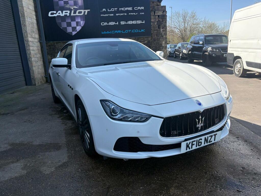 Maserati Ghibli Saloon 3.0D V6 Zf Euro 5 Ss 201616 White