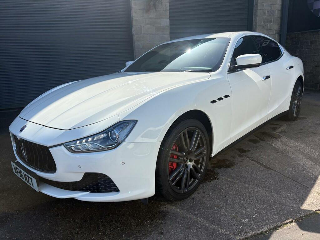 Maserati Ghibli Saloon 3.0D V6 Zf Euro 5 Ss 201616 White #3