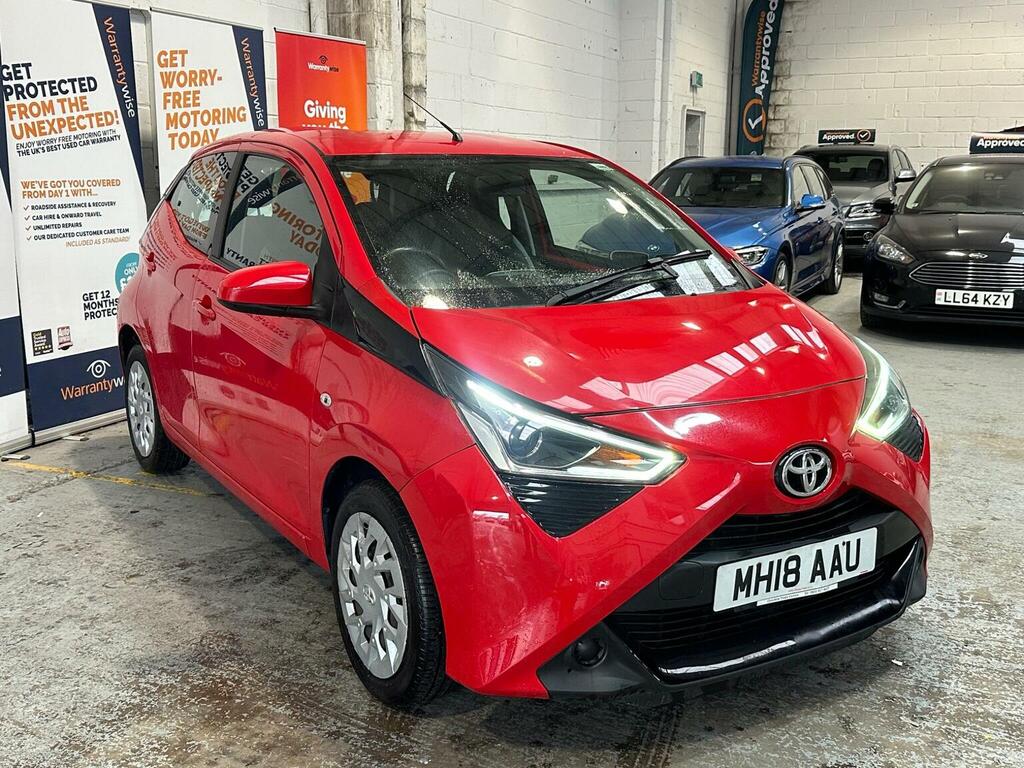 Toyota Aygo Hatchback 1.0 Vvt-i X-play Euro 6 201818 Red
