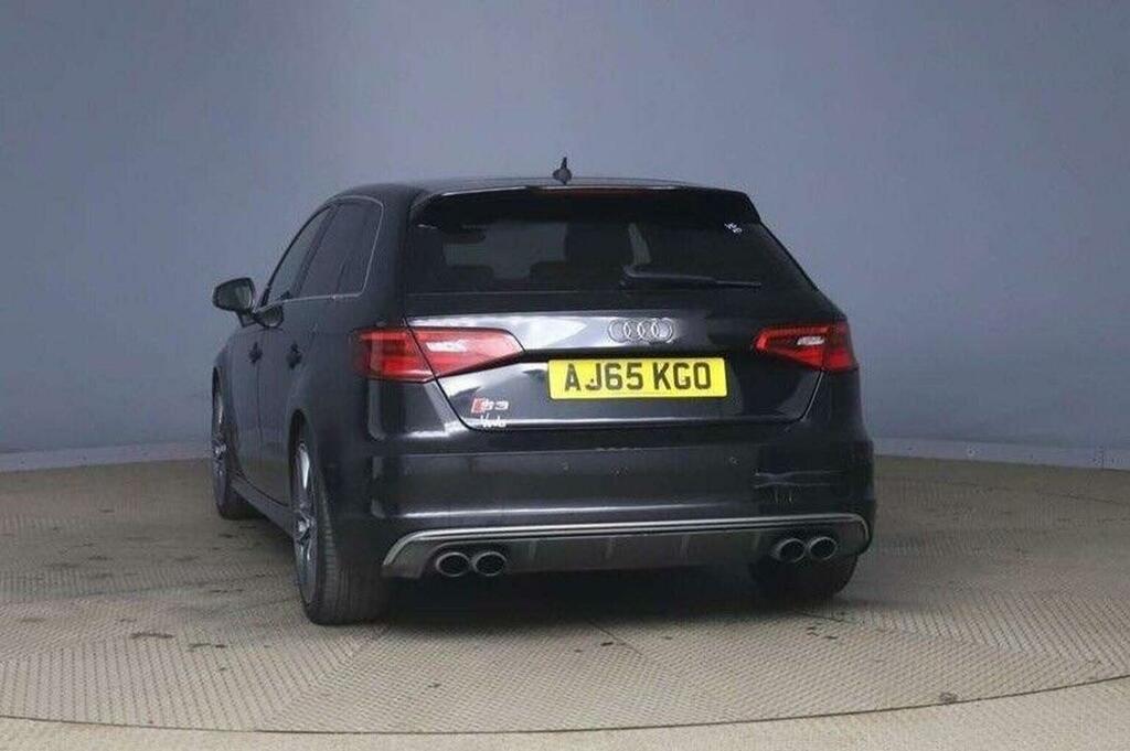 Audi S3 Hatchback 2.0 Tfsi Sportback S Tronic Quattro Euro AJ65KGO Black #4
