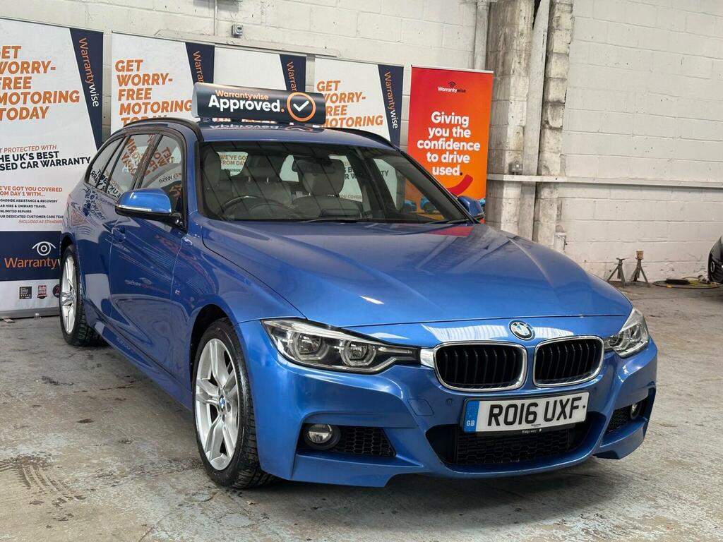 BMW 3 Series Estate 3.0 335D M Sport Touring Xdrive Euro 6 RO16UXF Blue #5