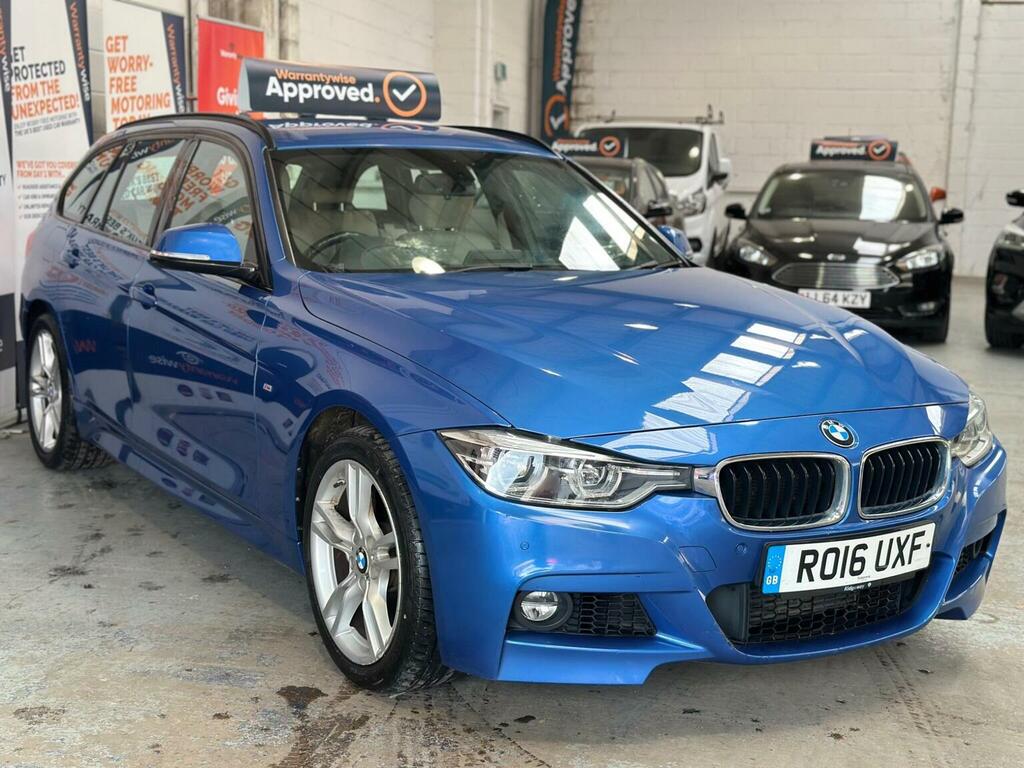 BMW 3 Series Estate 3.0 335D M Sport Touring Xdrive Euro 6 RO16UXF Blue #4
