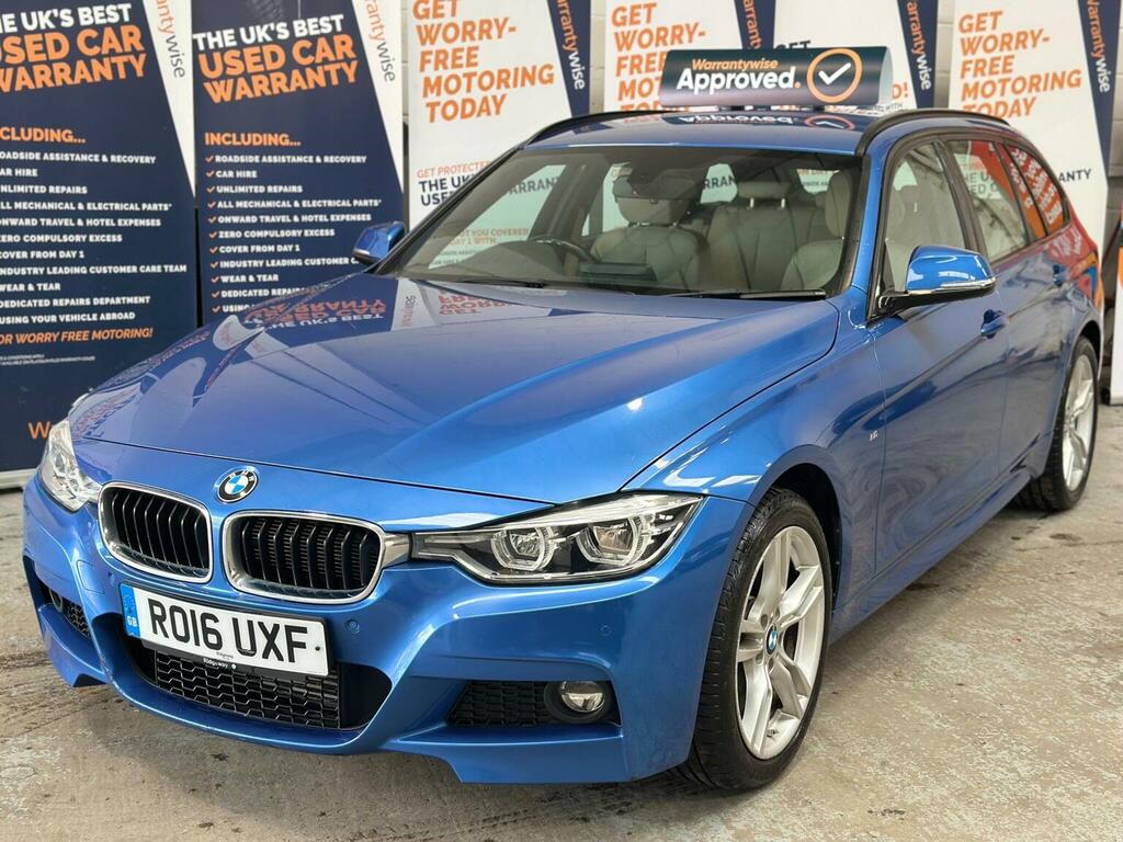 BMW 3 Series Estate 3.0 335D M Sport Touring Xdrive Euro 6 RO16UXF Blue #3