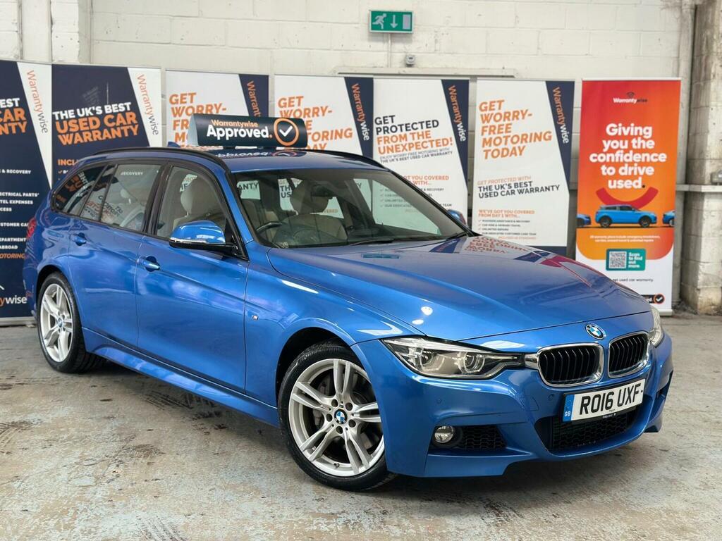 BMW 3 Series Estate 3.0 335D M Sport Touring Xdrive Euro 6 RO16UXF Blue #2