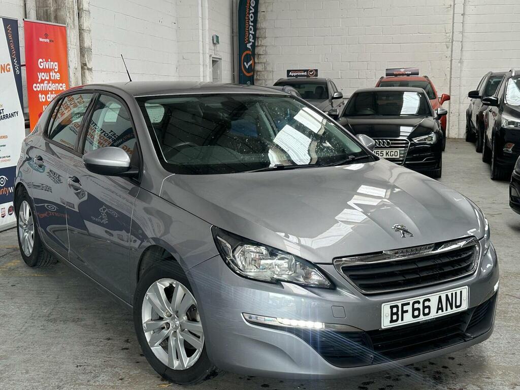Peugeot 308 Hatchback 1.2 Puretech Active Euro 6 Ss 20 BF66ANU Grey #4