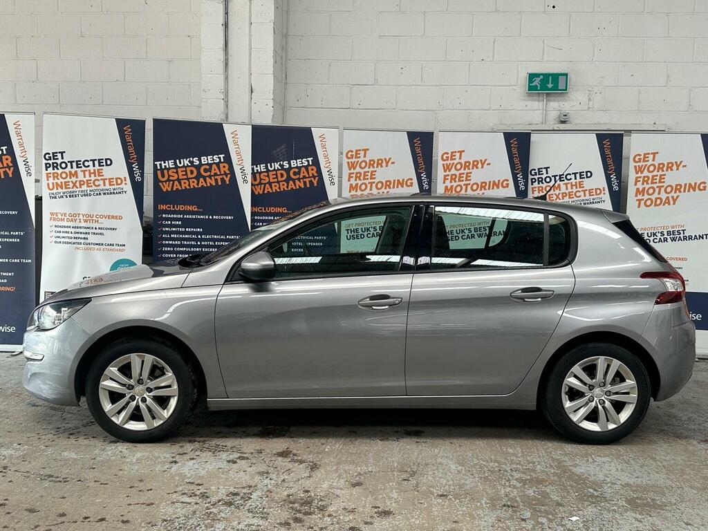 Peugeot 308 Hatchback 1.2 Puretech Active Euro 6 Ss 20 BF66ANU Grey #3