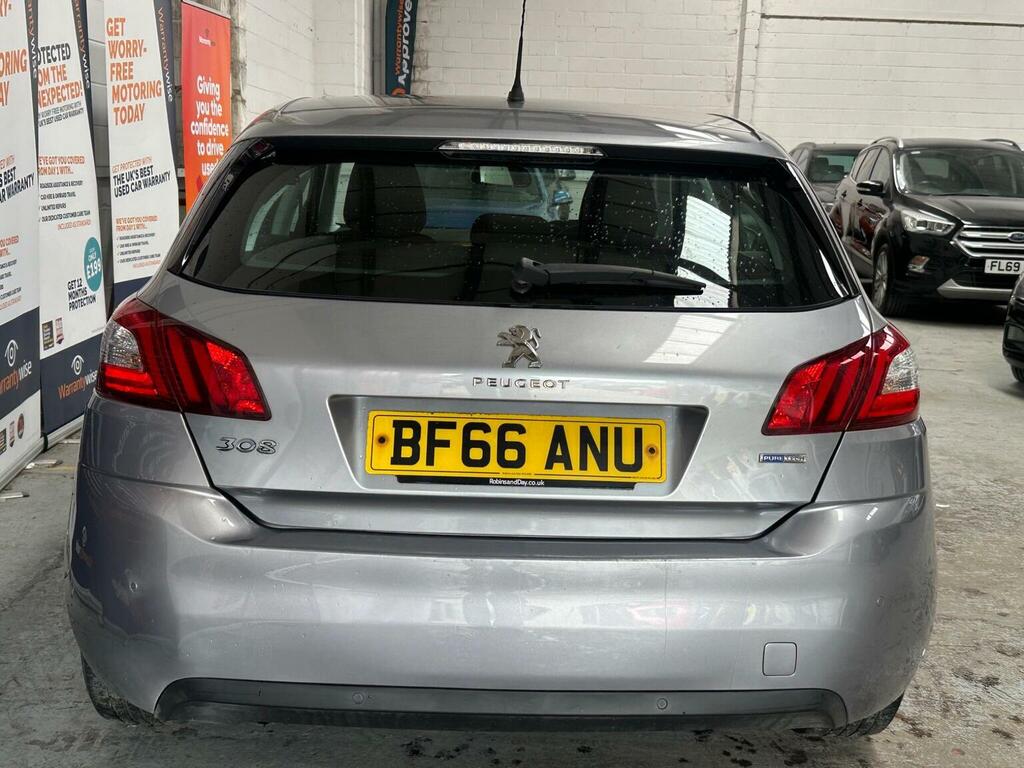 Peugeot 308 Hatchback 1.2 Puretech Active Euro 6 Ss 20 BF66ANU Grey #6