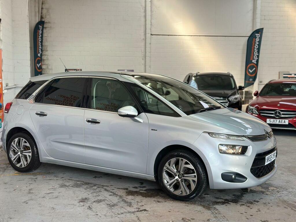 Citroen C4 Picasso Mpv 1.6 Bluehdi Exclusive Eat6 Euro 6 Ss NK65XPU Silver #3