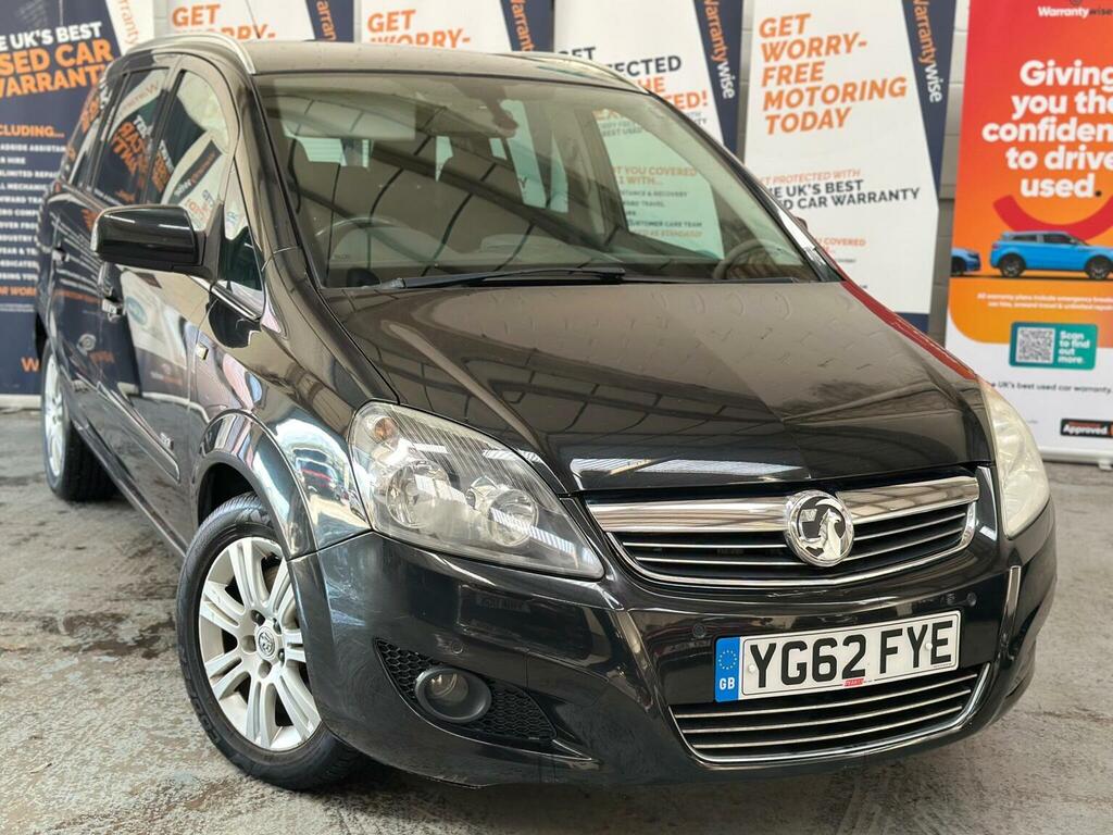 Vauxhall Zafira Mpv 1.7 Cdti Ecoflex Design Euro 5 Snav 201 Black