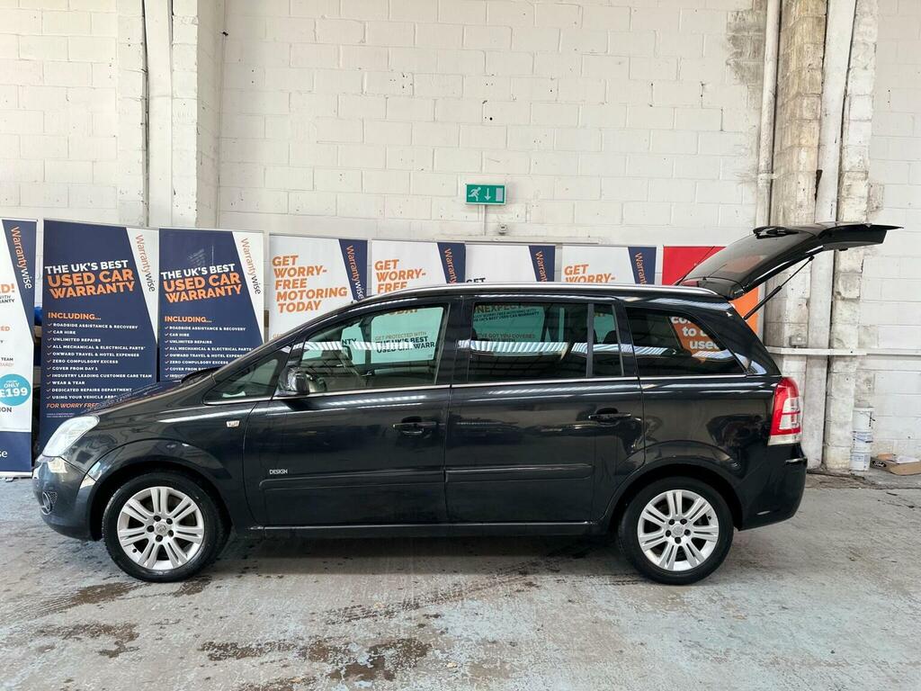Vauxhall Zafira Mpv 1.7 Cdti Ecoflex Design Euro 5 Snav 201 Black #6