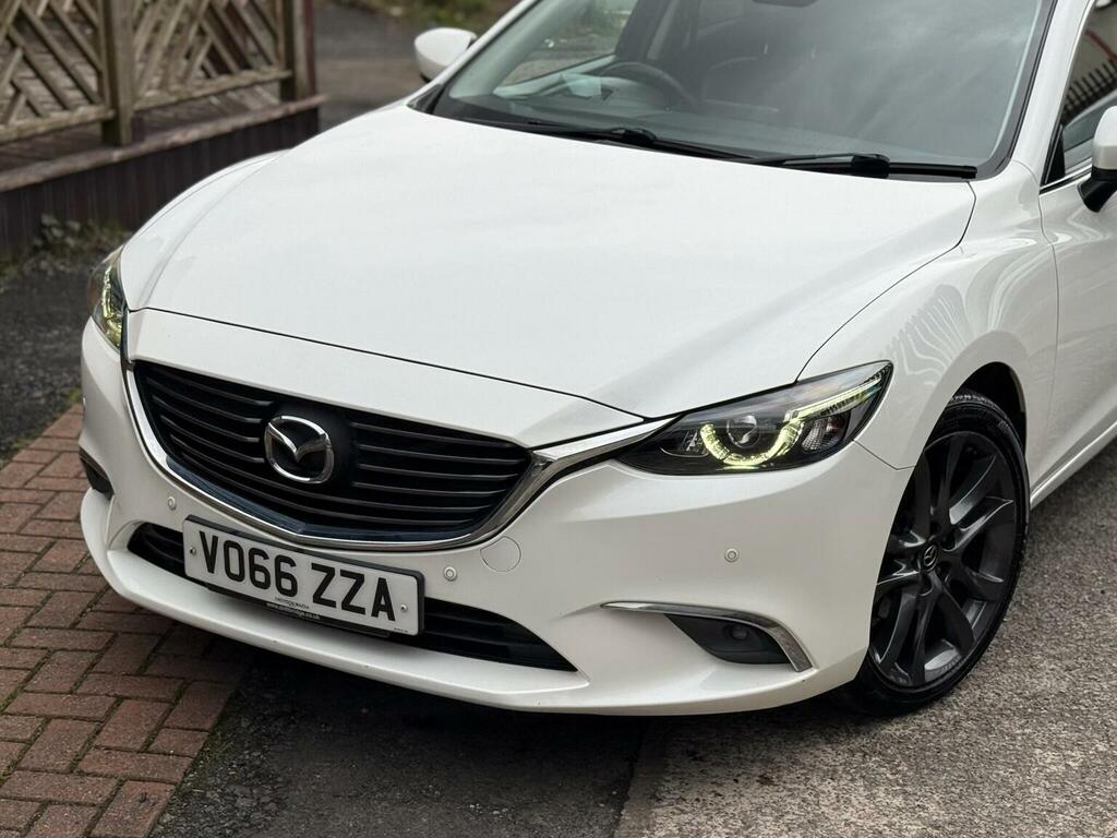 Mazda 6 2.2 Skyactiv-d Sport Nav Tourer Euro 6 Ss VO66ZZA White #5