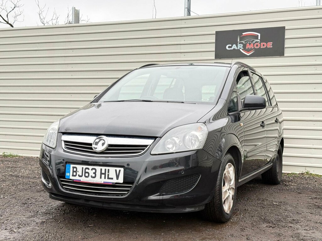 Vauxhall Zafira 1.6 16V Exclusiv Euro 5 Black #3