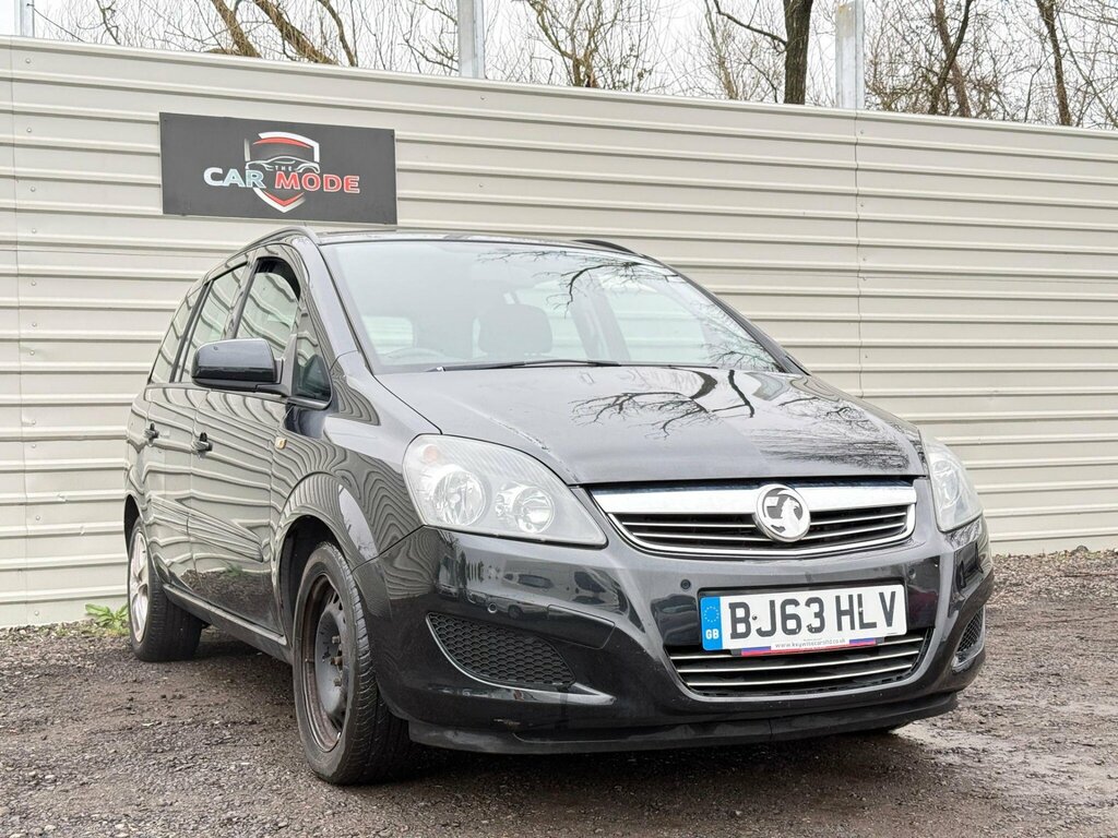 Vauxhall Zafira 1.6 16V Exclusiv Euro 5 Black