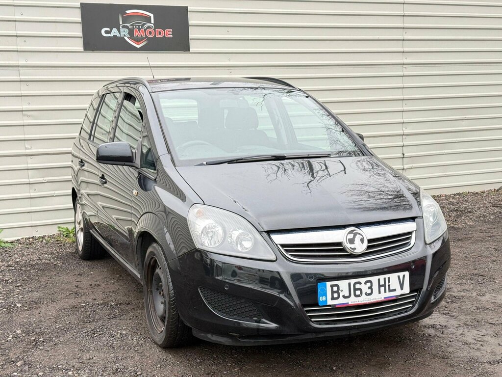 Vauxhall Zafira 1.6 16V Exclusiv Euro 5 Black #5