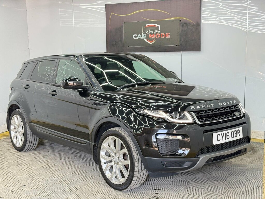 Land Rover Range Rover Evoque 2.0 Ed4 Se Tech Fwd Euro 6 Ss CY16OBR Black #6