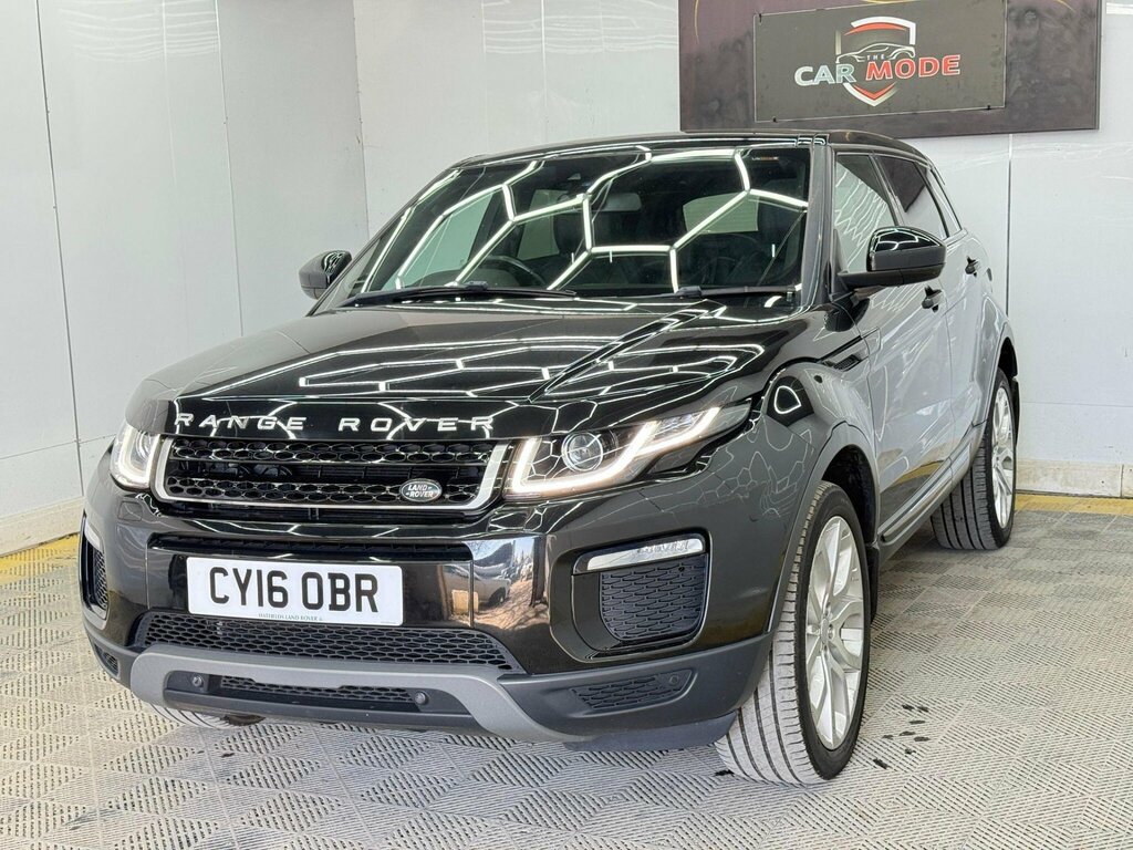 Land Rover Range Rover Evoque 2.0 Ed4 Se Tech Fwd Euro 6 Ss CY16OBR Black #4