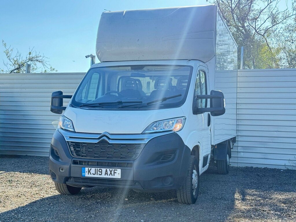 Citroen Relay 2.0 Bluehdi 35 Plus Ready To Run Luton L4 Euro 6 3 KJ19AXF White #3