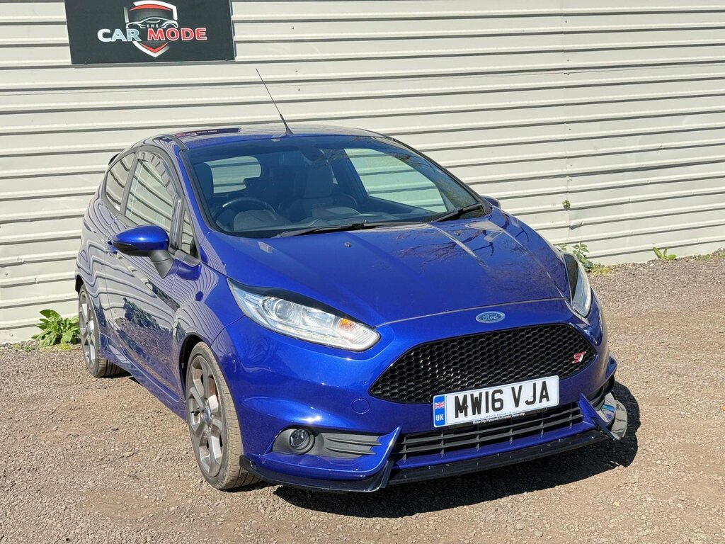 Ford Fiesta 1.6T Ecoboost St-3 Euro 6 MW16VJA Blue #2