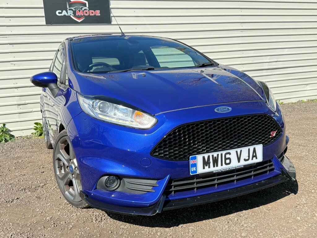 Ford Fiesta 1.6T Ecoboost St-3 Euro 6 MW16VJA Blue #3