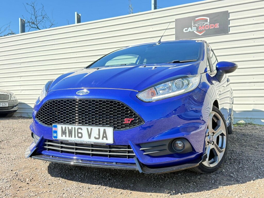 Ford Fiesta 1.6T Ecoboost St-3 Euro 6 MW16VJA Blue #5