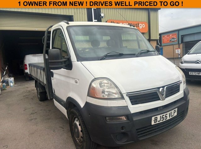 Vauxhall Movano 2.5 Cdti 3500 Luton Mwb 99 Bh White