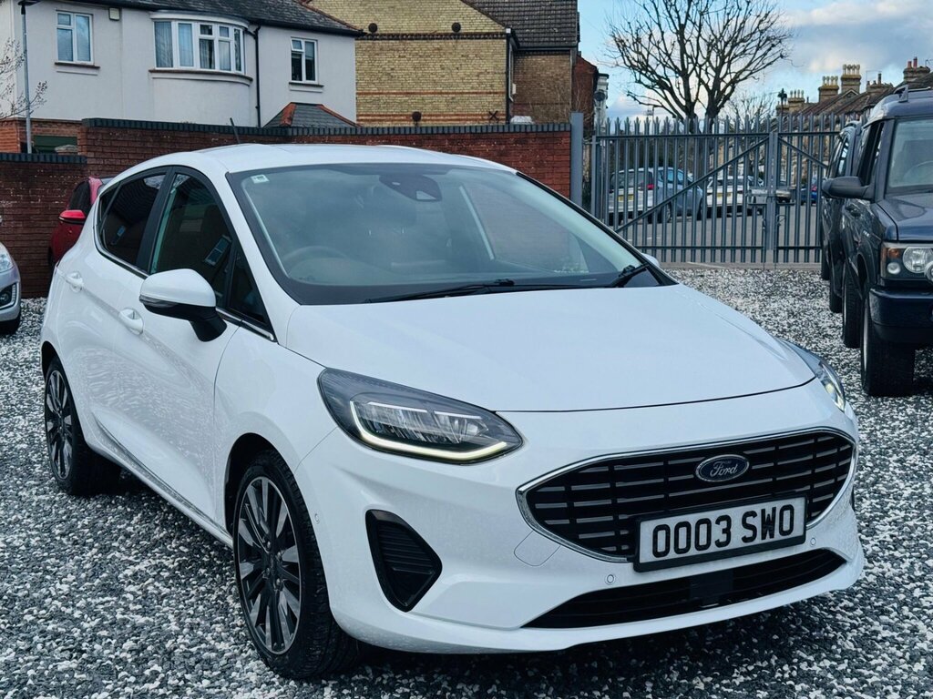 Ford Fiesta 1.0T Ecoboost Mhev Titanium Vignale Euro 6 Ss 5 White #3