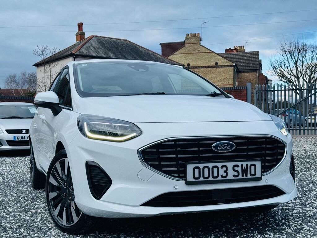 Ford Fiesta 1.0T Ecoboost Mhev Titanium Vignale Euro 6 Ss 5 White #2