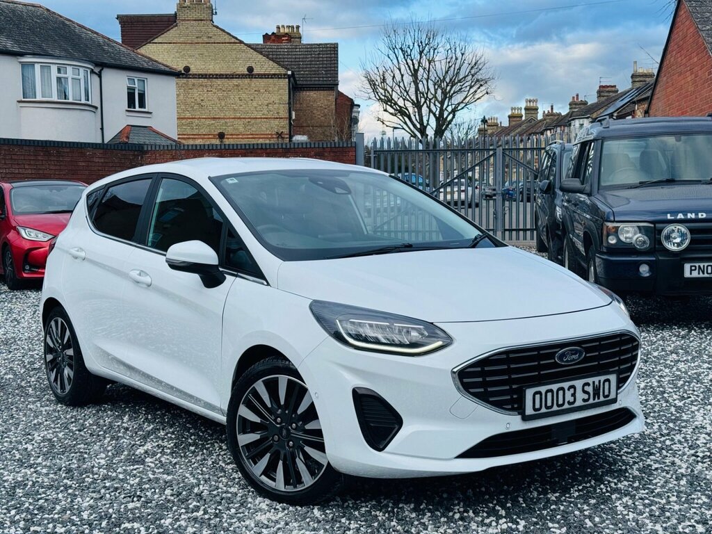 Ford Fiesta 1.0T Ecoboost Mhev Titanium Vignale Euro 6 Ss 5 White