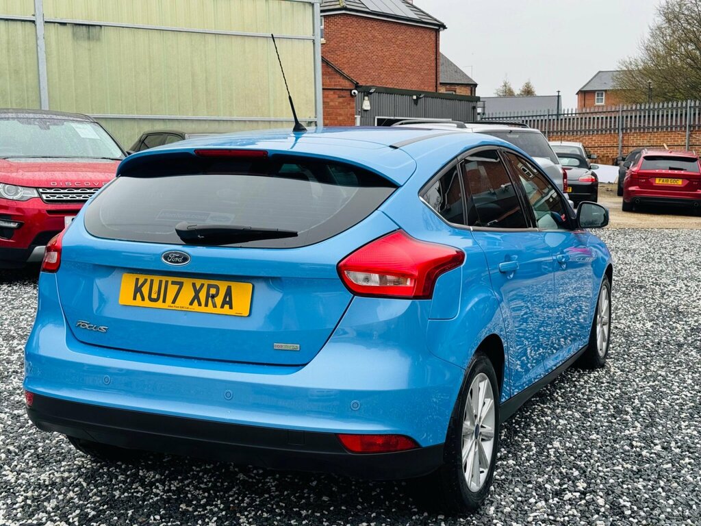 Ford Focus 1.0T Ecoboost Titanium Euro 6 Ss KU17XRA Blue #5