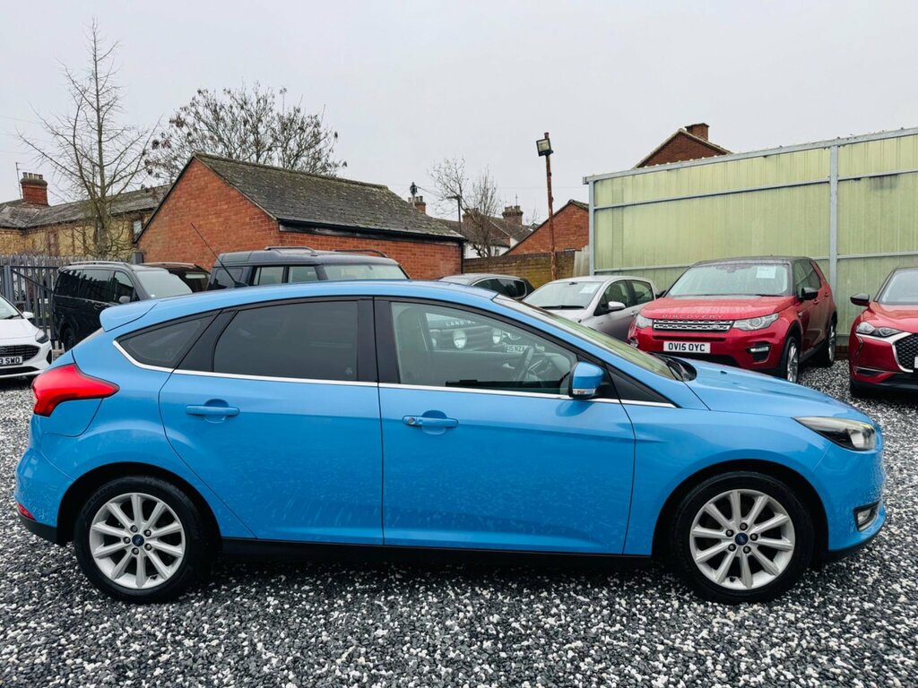 Ford Focus 1.0T Ecoboost Titanium Euro 6 Ss KU17XRA Blue #4